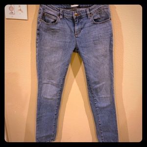 Eileen Fisher slim straight leg jeans women size 2